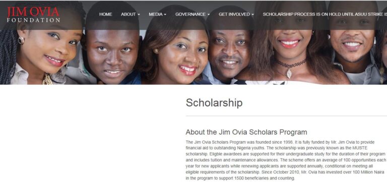JIM Ovia Scholars Program